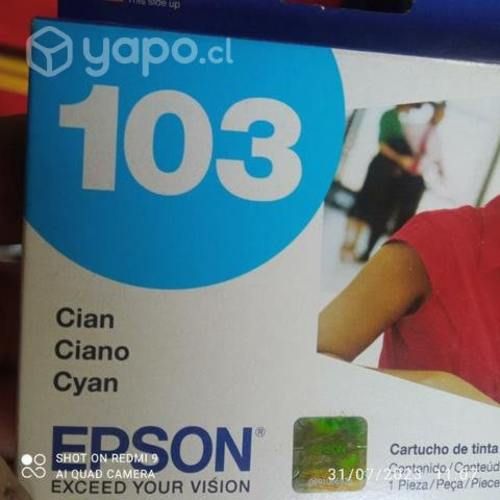 Tintas Epson diversos modelos originales