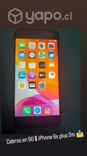 iPhone 6s Plus Por Renovación sin detalle
