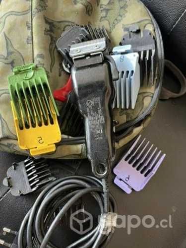 Máquina Wahl original con peines