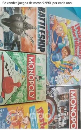 Se vende juego de mesa