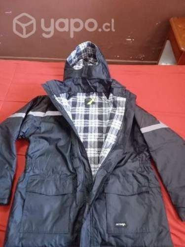 Parka afranelada impermeable xl nueva sin uso