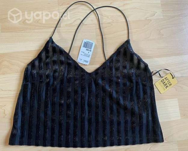Top brillante mujer talla S forever 21