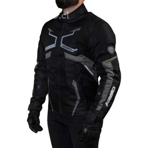 Chaqueta moto armad gear stunt maxdura impermeable