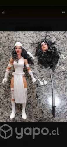 Marvel Legends. Elektra (blanca)