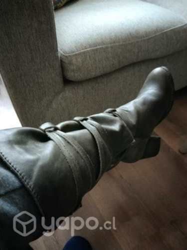Botas cuero mujer
