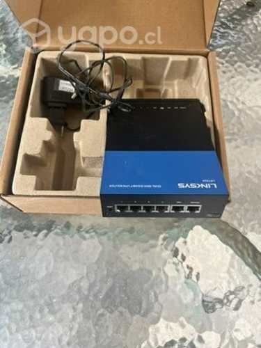 Router Linksys LRT224 Dual WAN usado