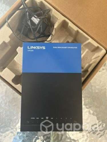 Router Linksys LRT224 Dual WAN usado