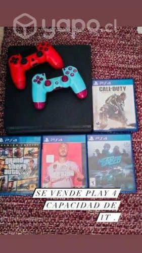 Play 4 en excelente estado