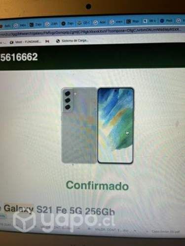 Samsung Galaxy S 21 FE 5g de 256 gb