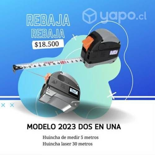 Huincha de medir 2 en 1