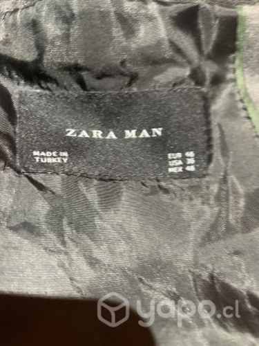 Traje gris oscuro zara man