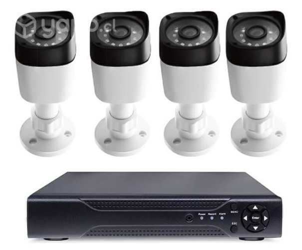 Kit 4 Cámaras de Seguridad Marca Tomate con Dvr