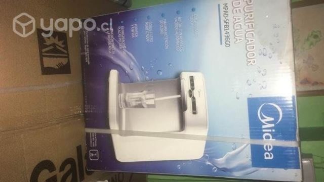 Purificador de agua midea mpad-sfb1436g0 blanco