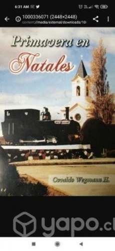 Libro Primavera en natales