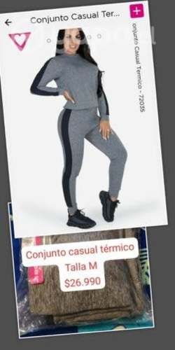 Conjunto casual térmico Romance