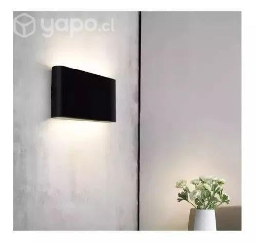 Lampara Luz Pared Rectangular 6w