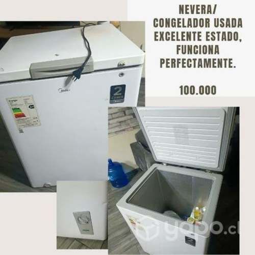 Nevera congelador Midea