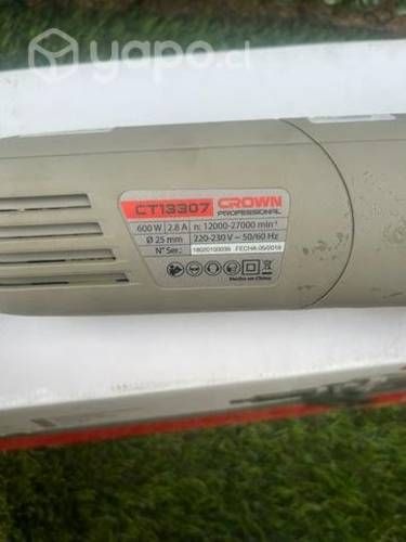 Amoladora Electrica Marca Crown Original
