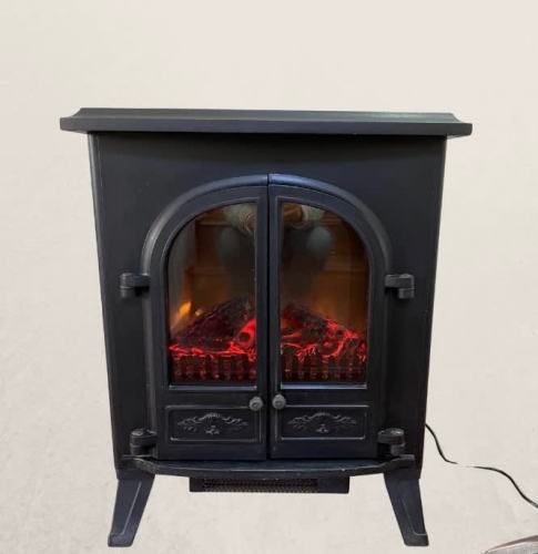 Estufa Chimenea Eléctrica Global - 1800W - Usada