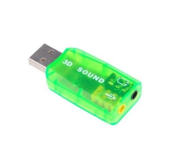 Tarjeta de sonido usb 5.1