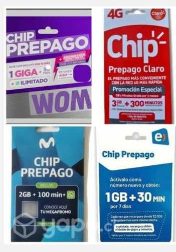 Packs de chip emprendedores