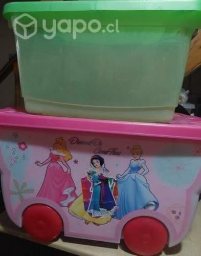 Cajas organizadoras con ruedas grandes