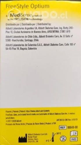 Cintas glicemia Freestyle Libre