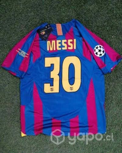 Polera messi Barcelona 2006