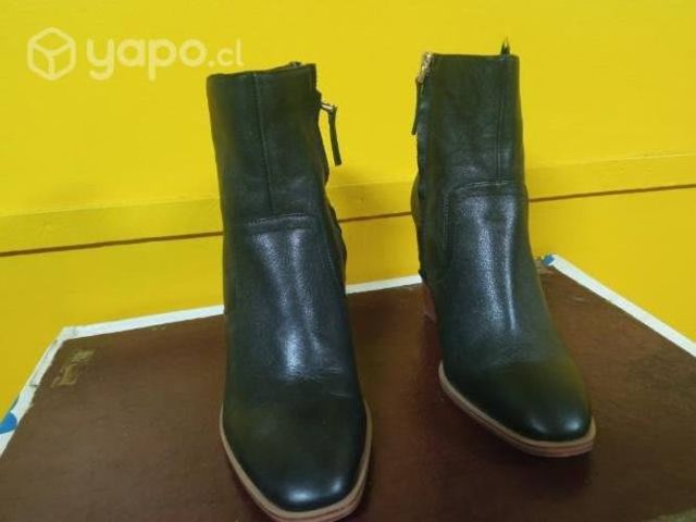 botin cuero nuevo