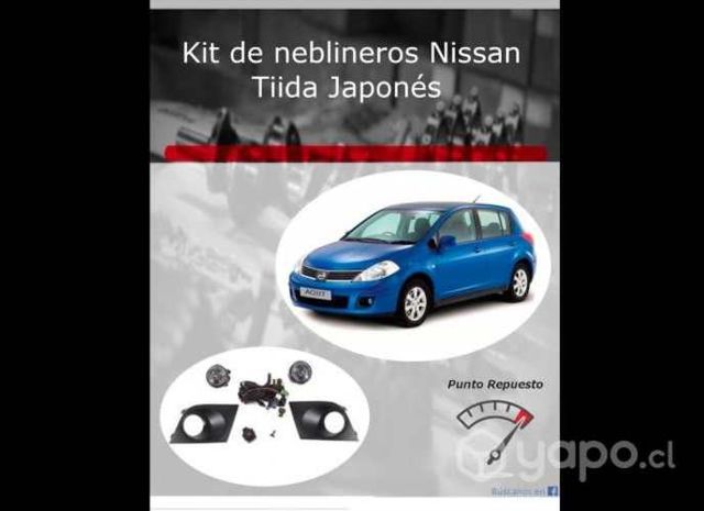 Kit neblineros Nissan Tiida Japonés