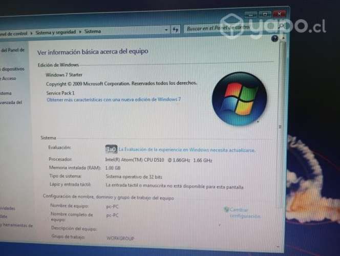 Pc hp compaq de escritorio