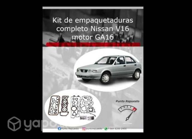 Kit de empaquetadura Nissan V16 GA16