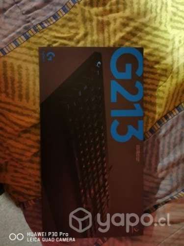 Periféricos Logitech Teclado G213 y Mouse G604
