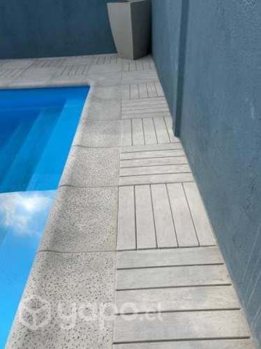 Pastelones para bordes de piscina