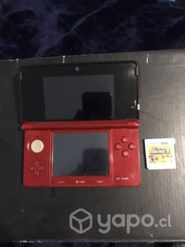 Nintendo 3ds roja