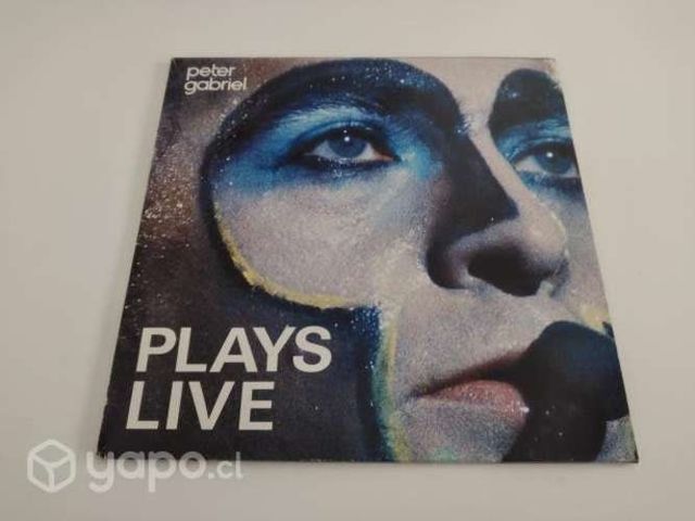 Vinilo Peter Gabriel &quot;Plays Live&quot; Original