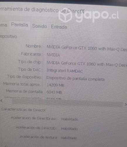 Notebook Gamer HP OMEN Nvidia1060 6gb