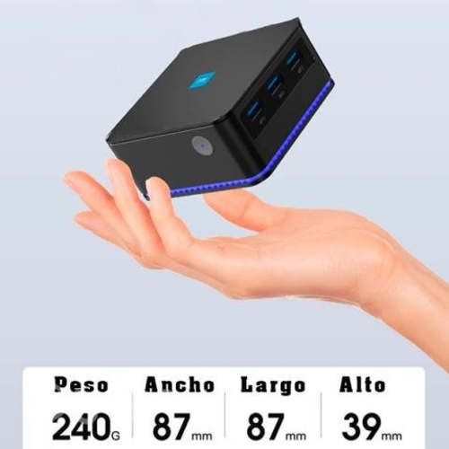 Mini PC RAM 16GB DDR5 512GB PCIE WiFi 6 BT5.2
