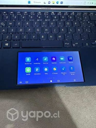 Asus Zenbook 14 intel i7 pantalla touch
