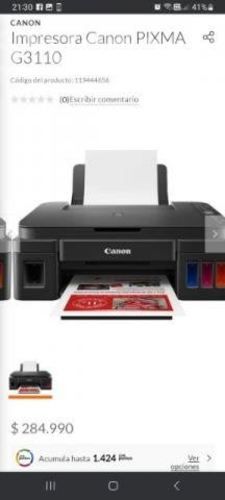 Impresora canon g3110