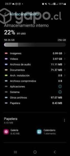 Samsung a 52 con cargador original