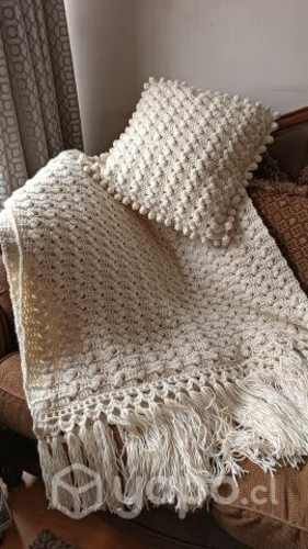 Pie de cama King y Cojines