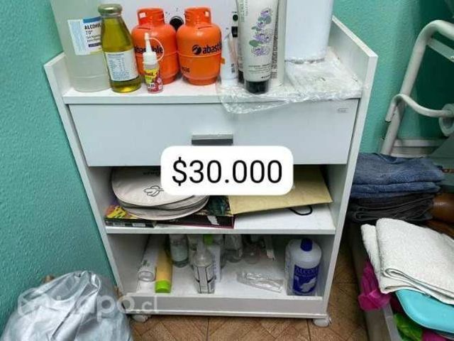 Peluqueria : Mueble almacenamiento con ruedas