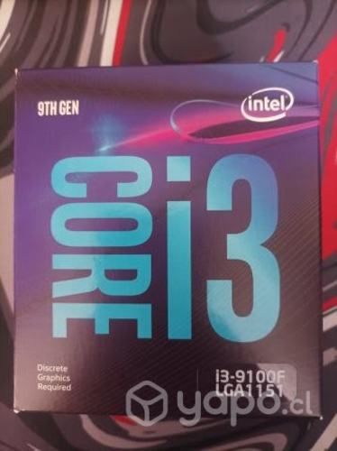 Intel core i3 9100F
