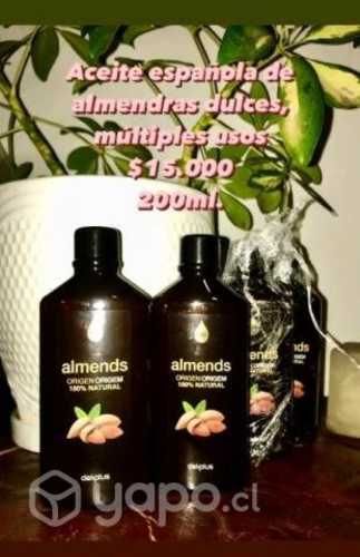 Aceite de almendras dulces española sellada 200ml