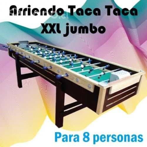 Arriendo Taca taca XXL 8 personas, juegos tipicos