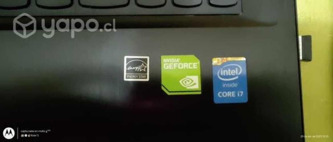 Notebook Lenovo i7 16ram 1Tb rom