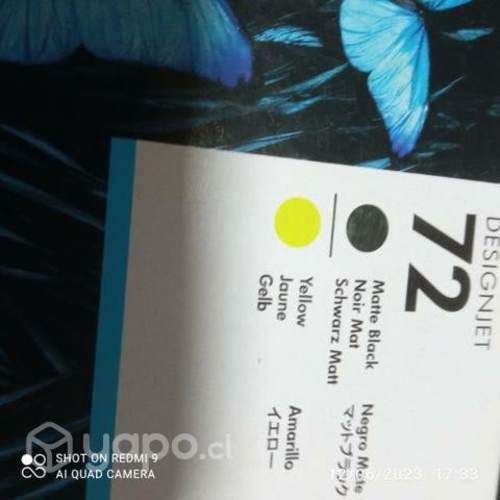 Cabezales HP 72 colores originales