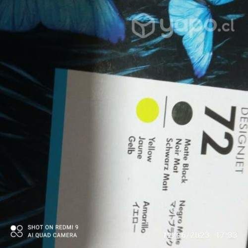 Cabezales HP 72 colores originales