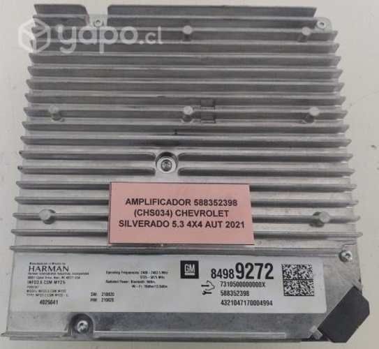 Amplificador  (CHS034) Chevrolet Silverad